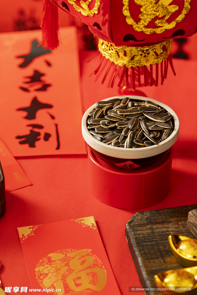 新年节日瓜子零食