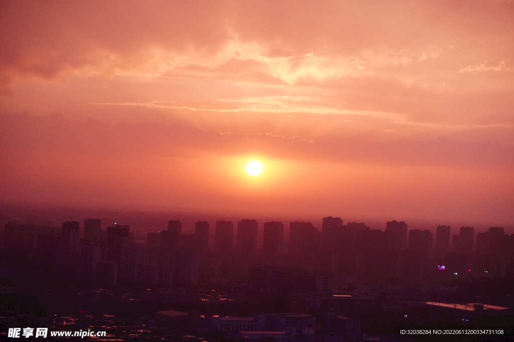 雨后晚霞