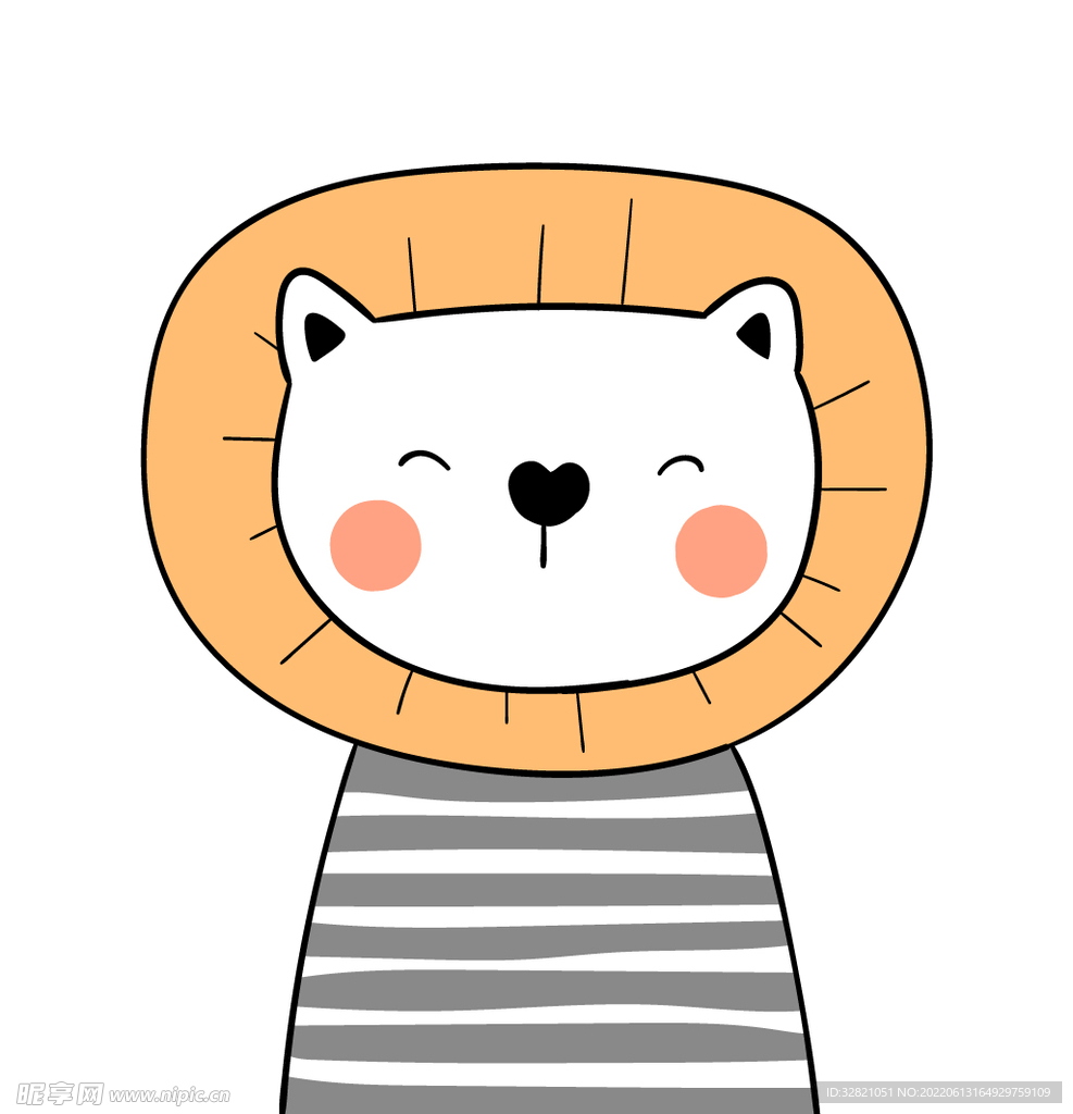 狮子卡通