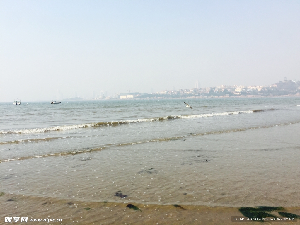 海边沙滩风景 
