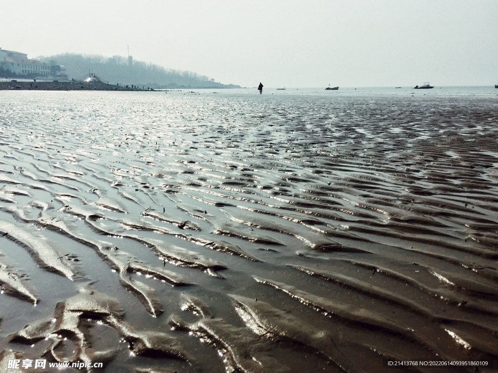 海边沙滩风景 