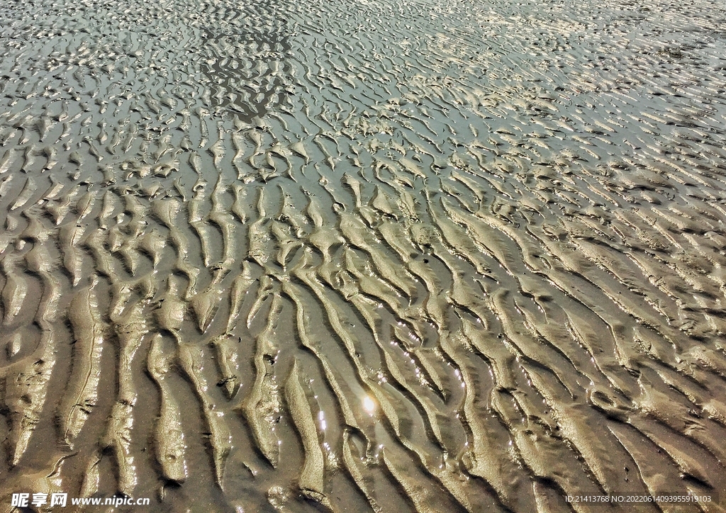 海边沙滩风景 