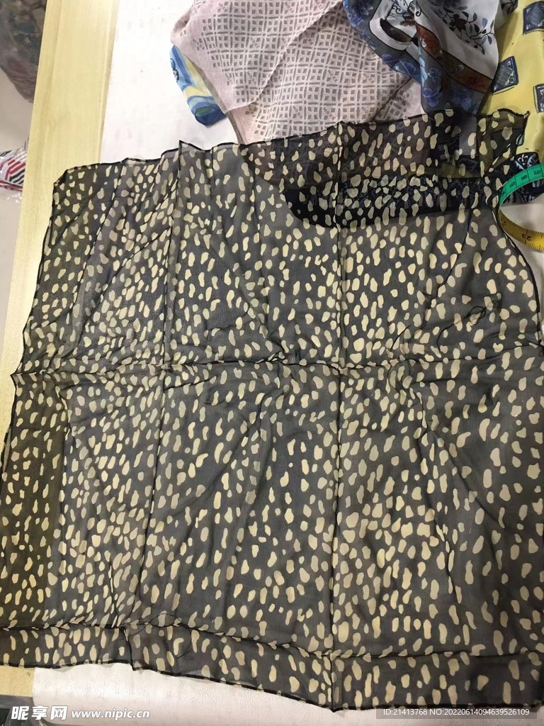 印花服装布料 