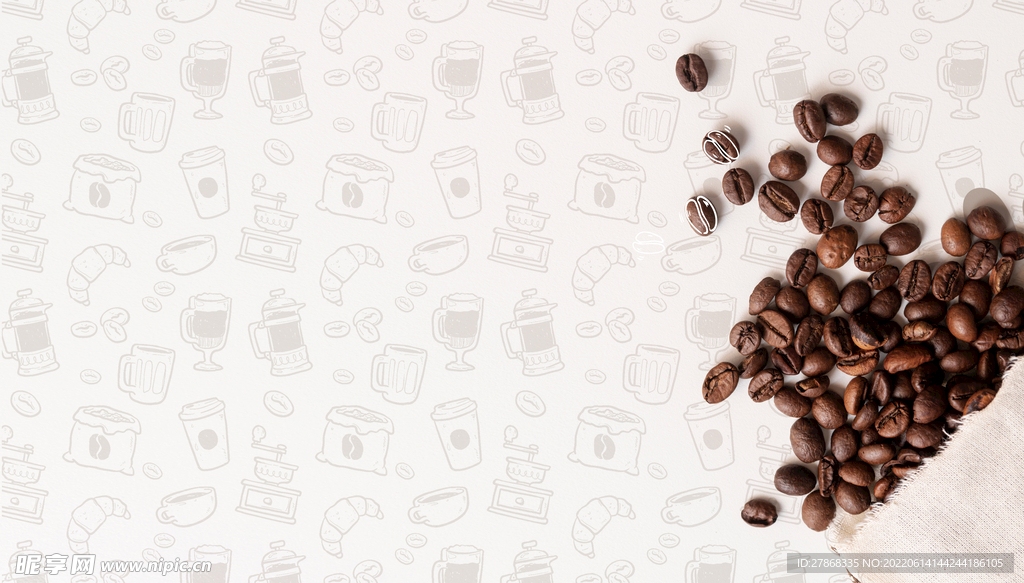 咖啡活动素材咖啡店咖啡豆