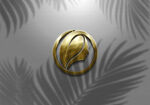 金属logo样机