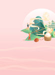 端午粽子背景