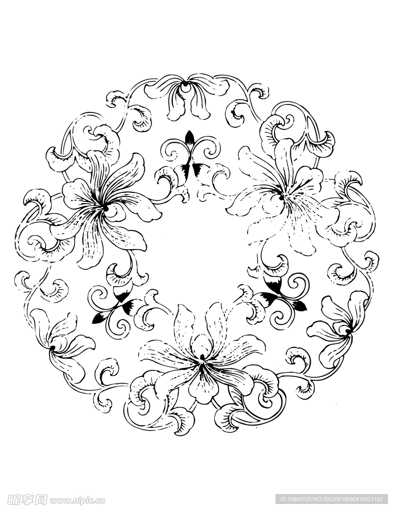 中式花纹