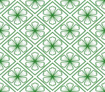 绿色花纹