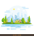 环保生态城市海报
