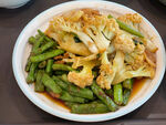 炒花菜炒豆角