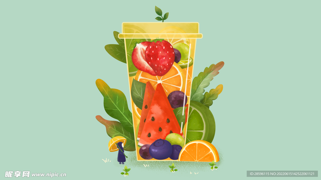 夏日             