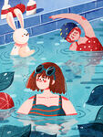 夏日             