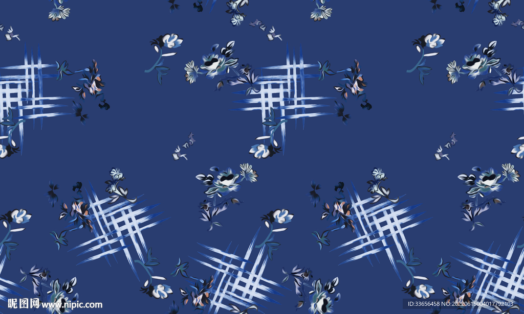 手绘花