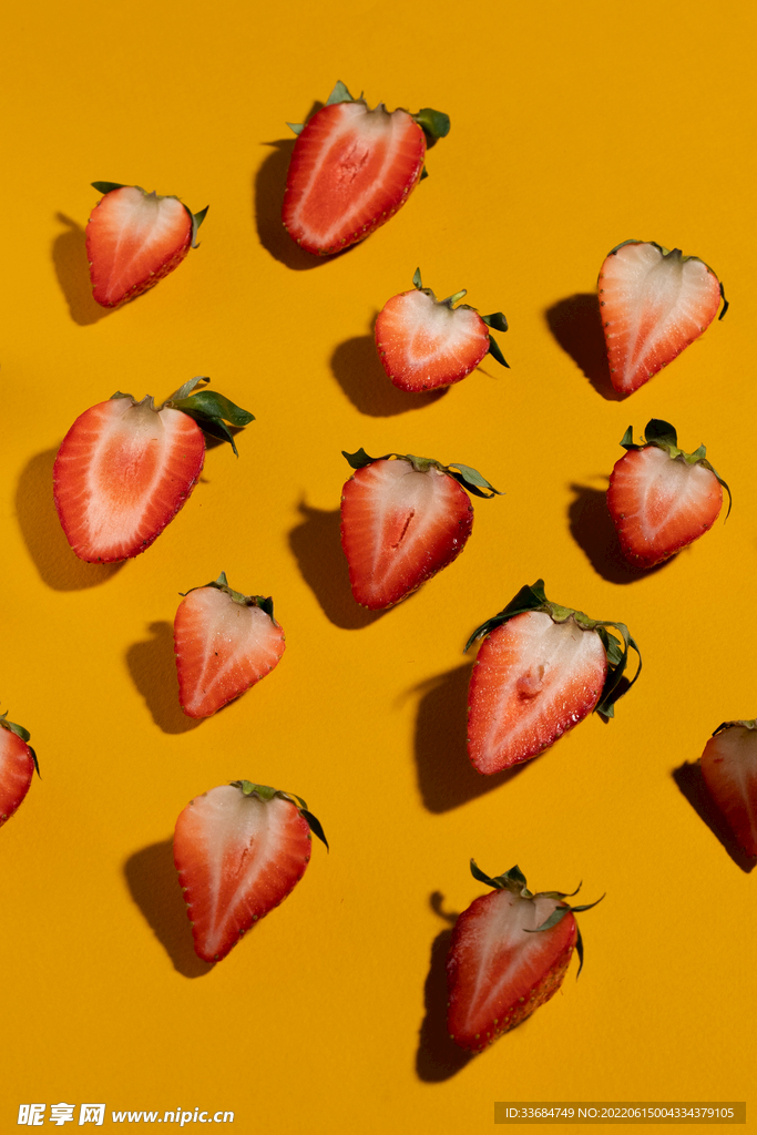 草莓壁纸 图片素材