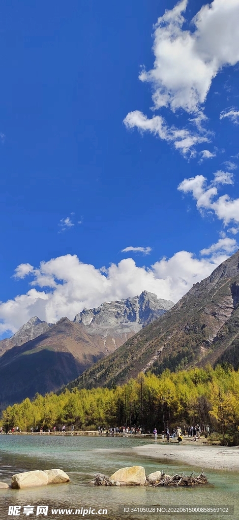 毕棚沟景区美景