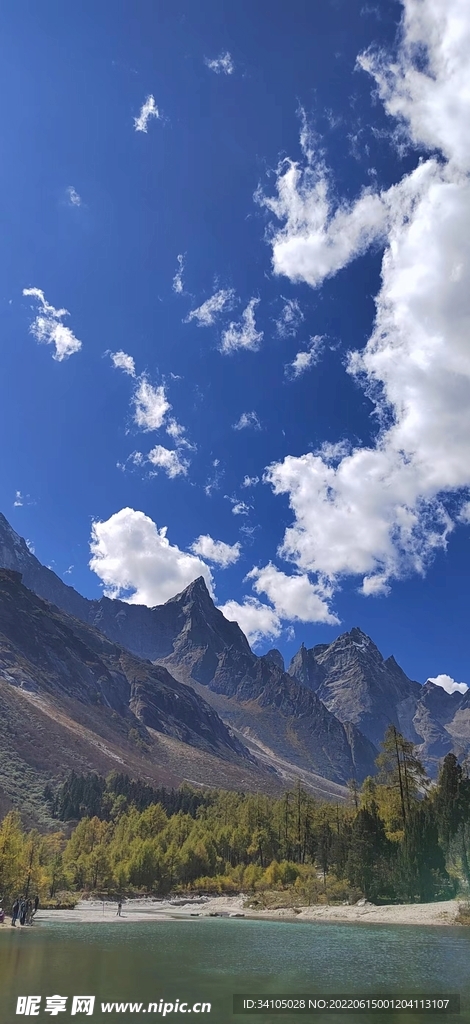 毕棚沟景区美景