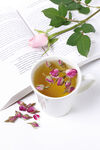 玫瑰花茶图片