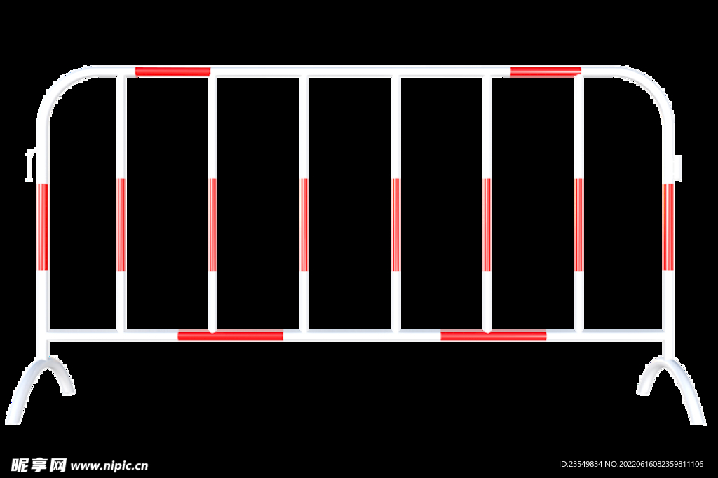 红白红隔离施工铁马护栏