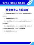 质量负责人岗位职责