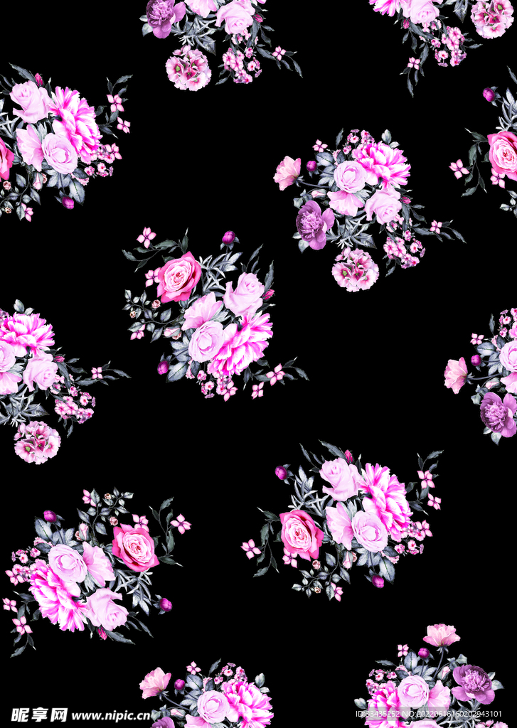 手绘花