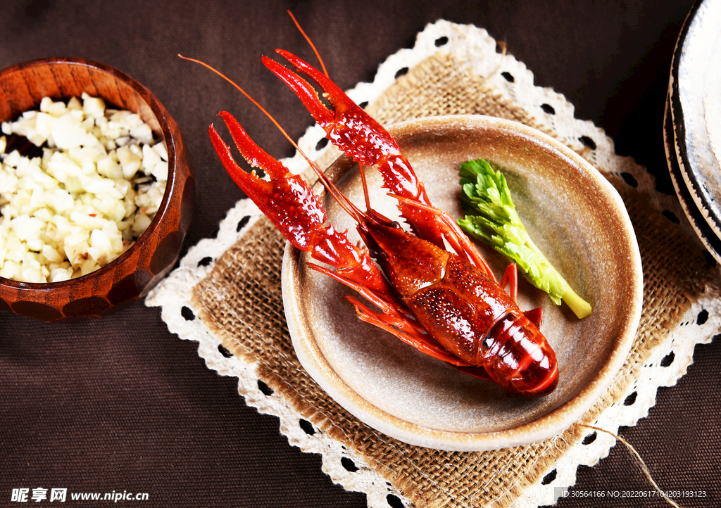 麻辣小龙虾美食