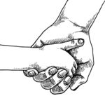 大手牵小手 