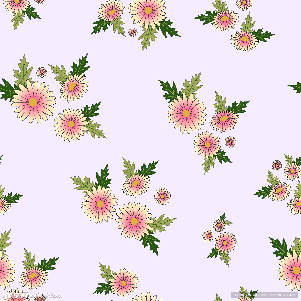 大牌 碎花