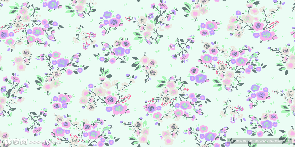 碎花