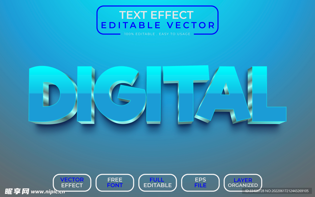 3D字体设计