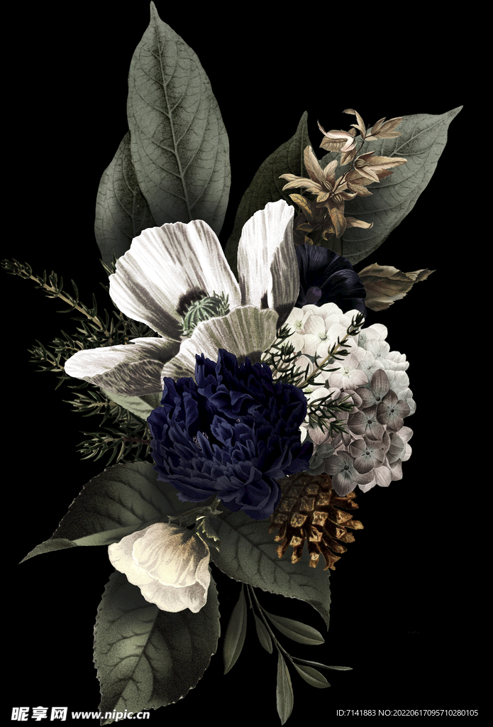 欧式花
