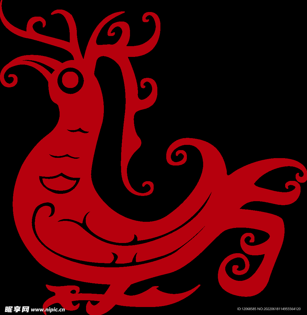 传统凤纹