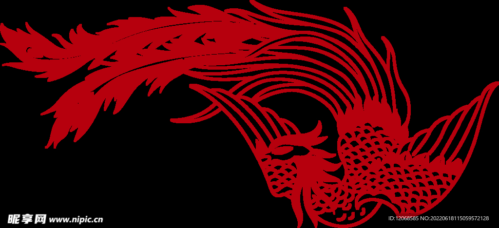 传统凤纹