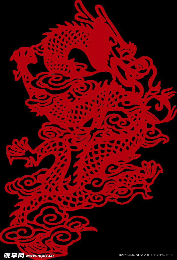 传统龙纹