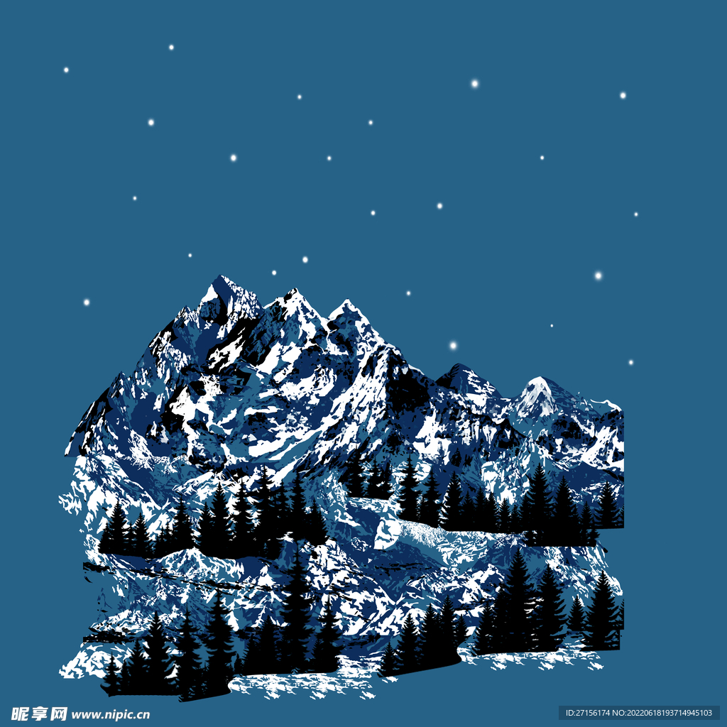 雪山