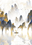 中国风水墨山水画