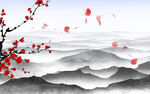 中国风水墨山水画