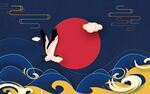 国潮风插画 