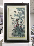 花鸟水墨中国画 
