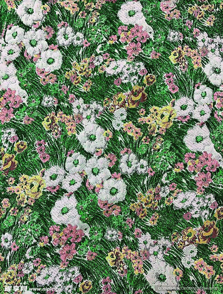 提花