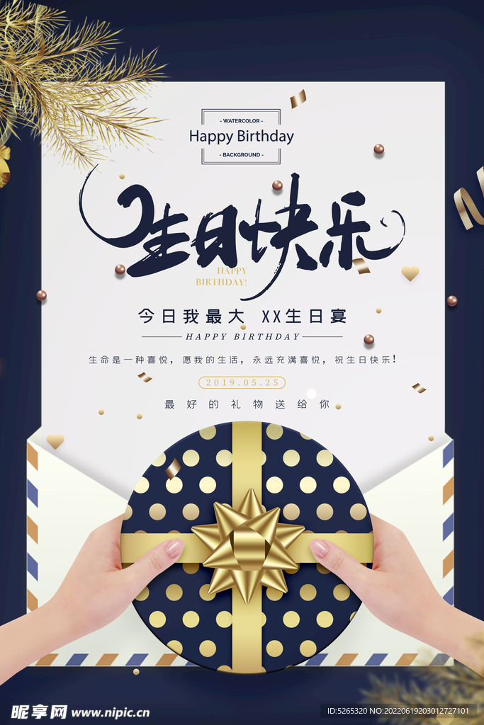 生日派对海报