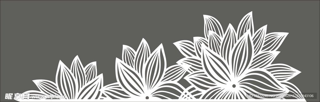  花草 雕刻