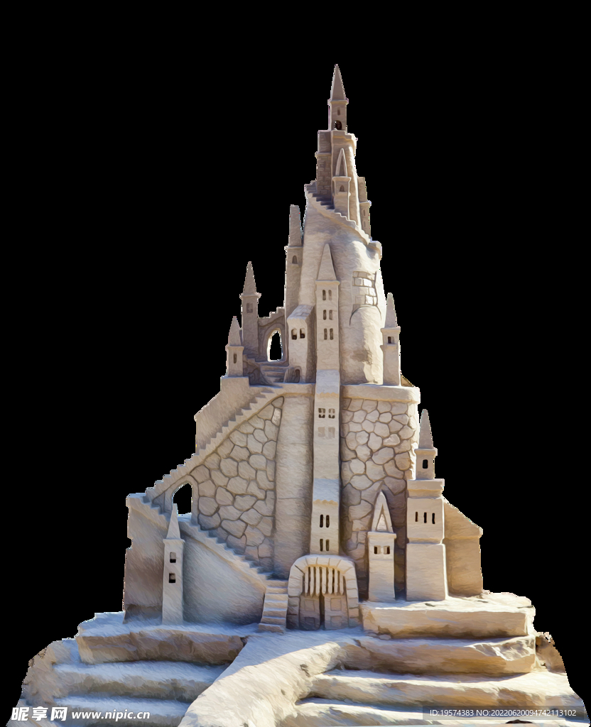 卡通石城堡