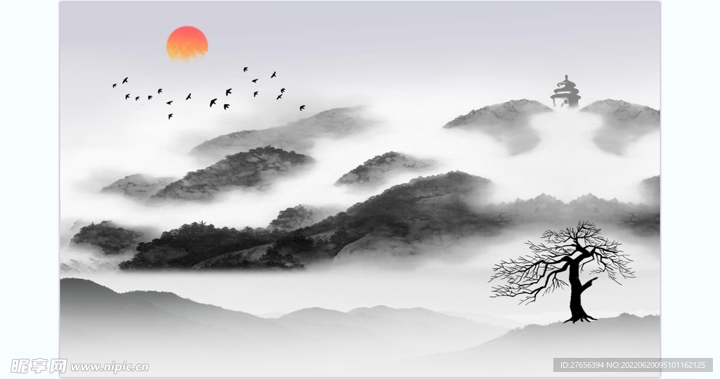 山水画