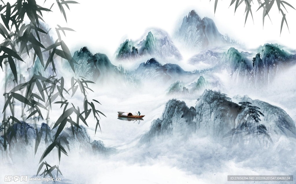 山水画 
