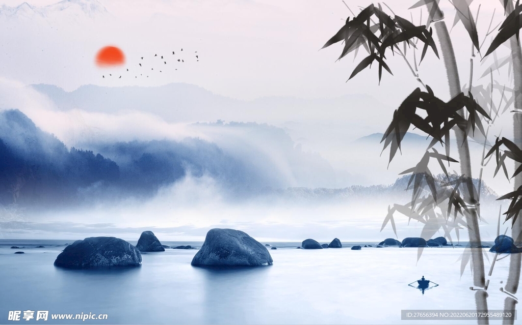 山水画 