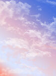 小清新天空背景