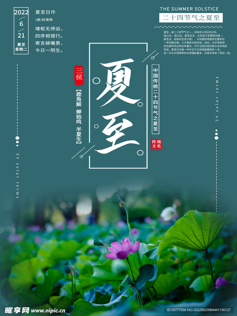 夏至海报