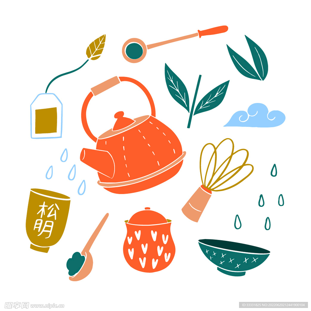 日料插画