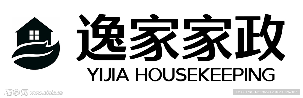 逸家家政LOGO矢量文件