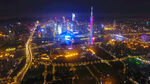 广州夜景航拍